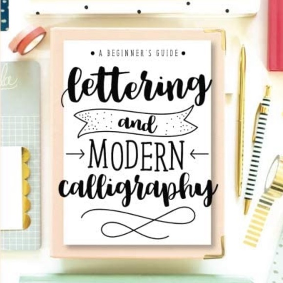 Lettering and Modern Calligraphy Workbook Brand New - Picture 1 of 1